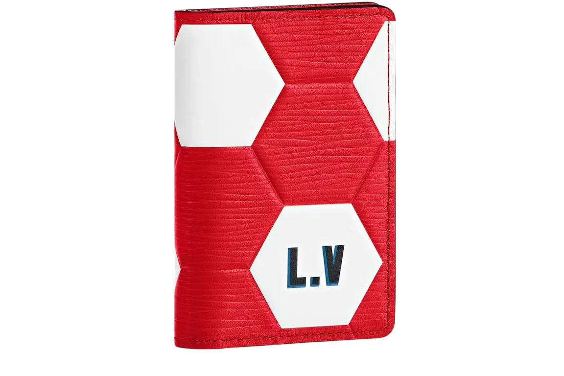 Louis Vuitton Pocket Organizer Hexagonal FIFA World Cup Rouge
